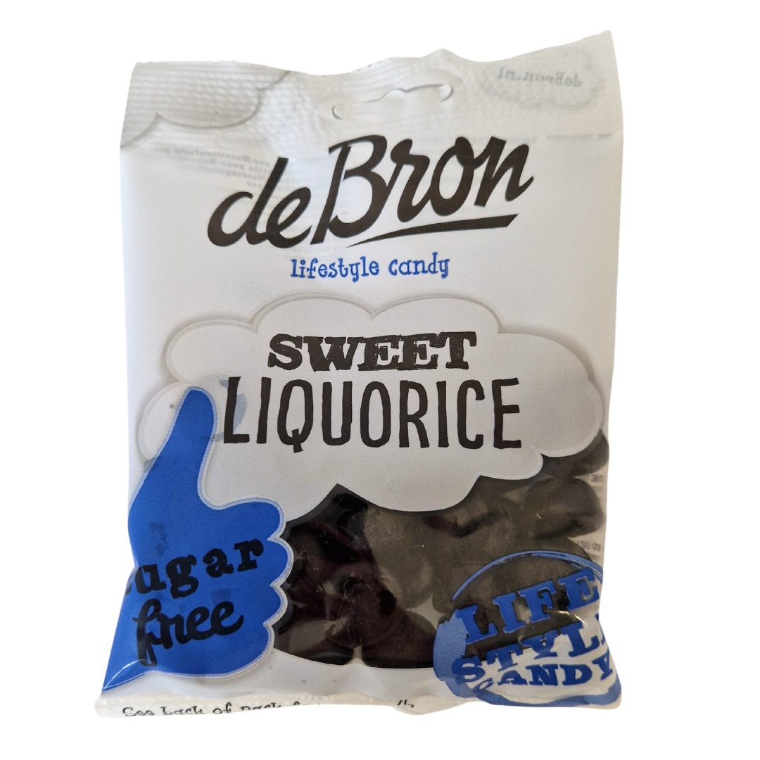 De Bron Sweet Liquorice Sugarfree 100g