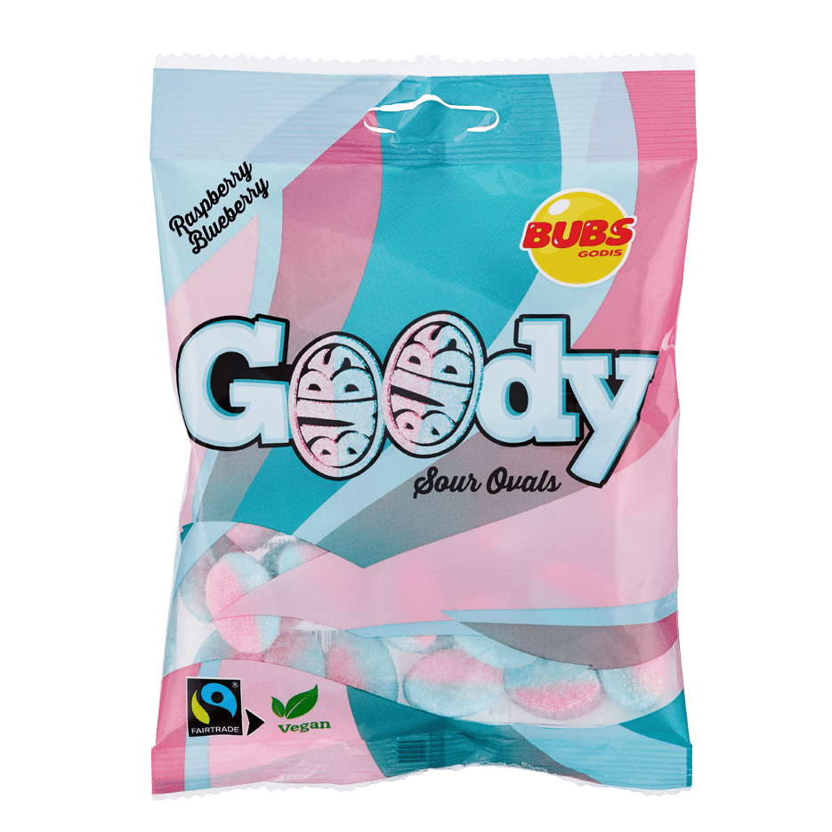 Bubs Goody Raspberry Blueberry 90g