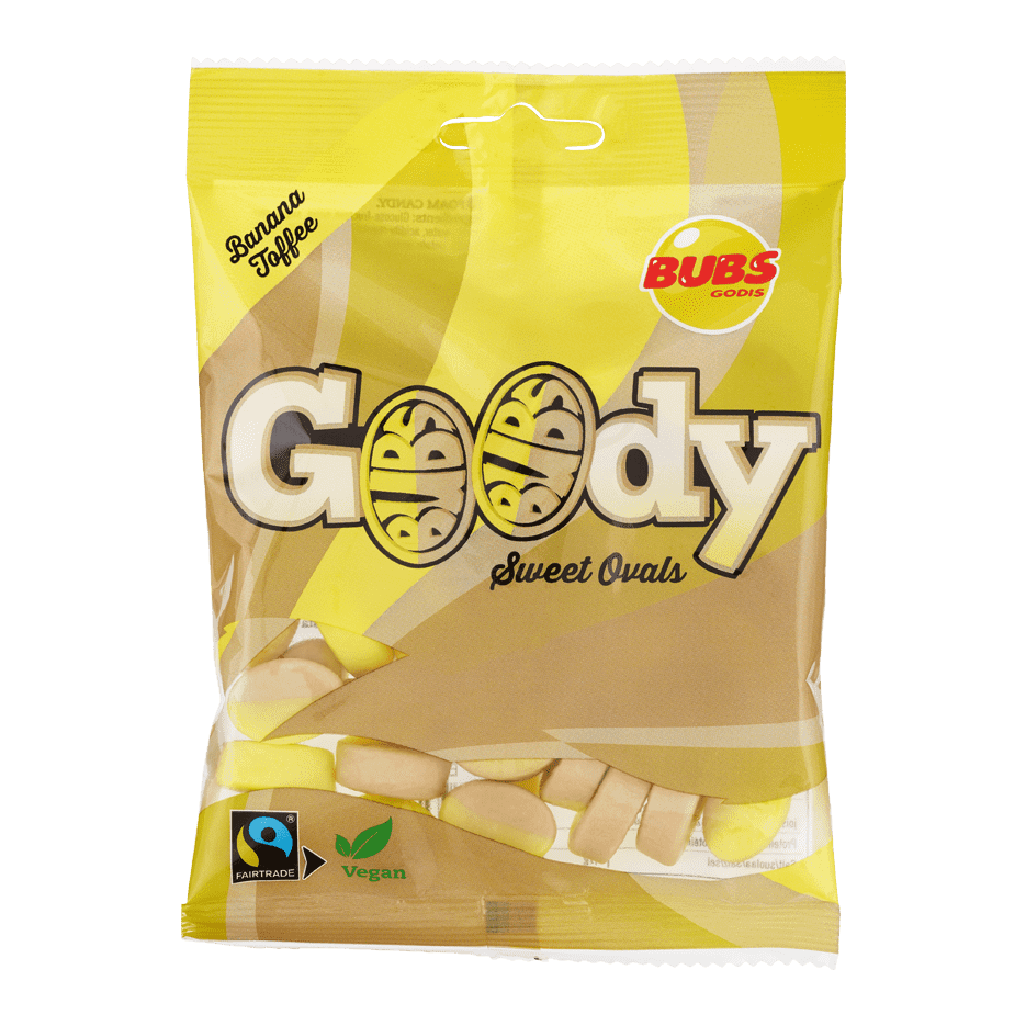 Bubs Goody Banana Toffee 90g