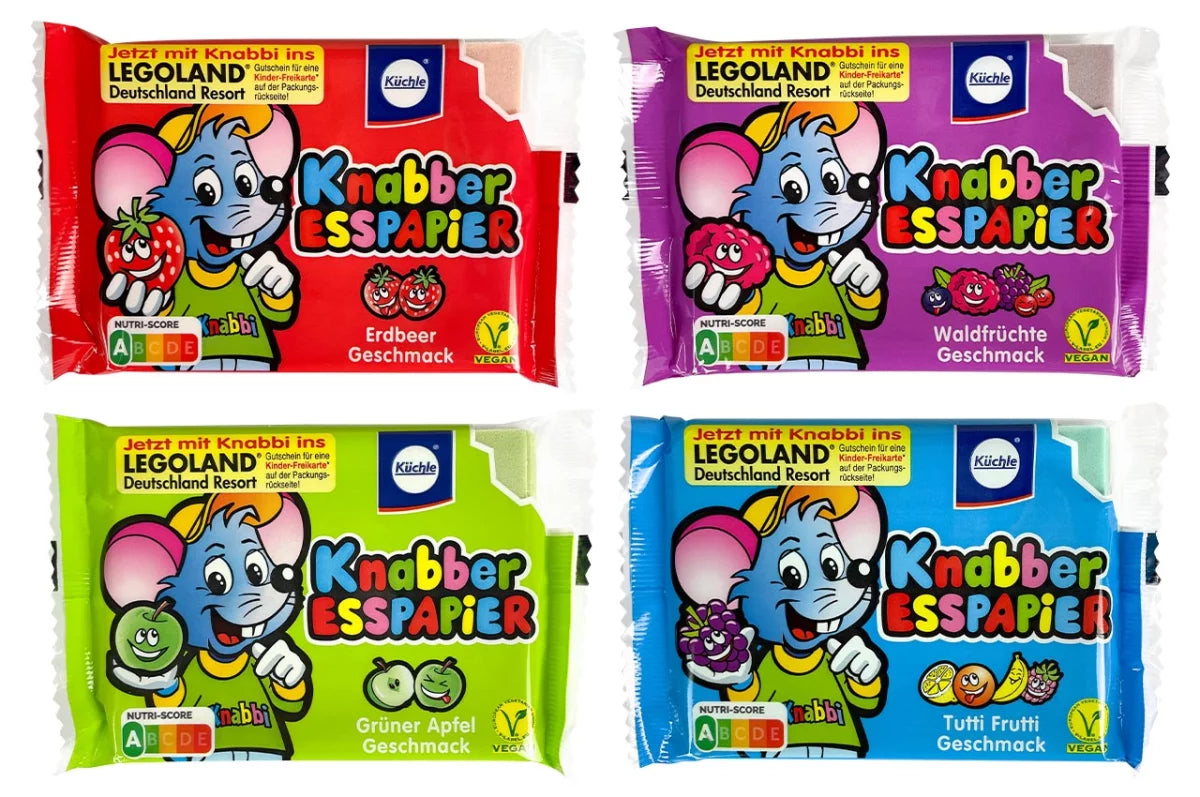 Küchle Knabber-Esspapier 4x25g