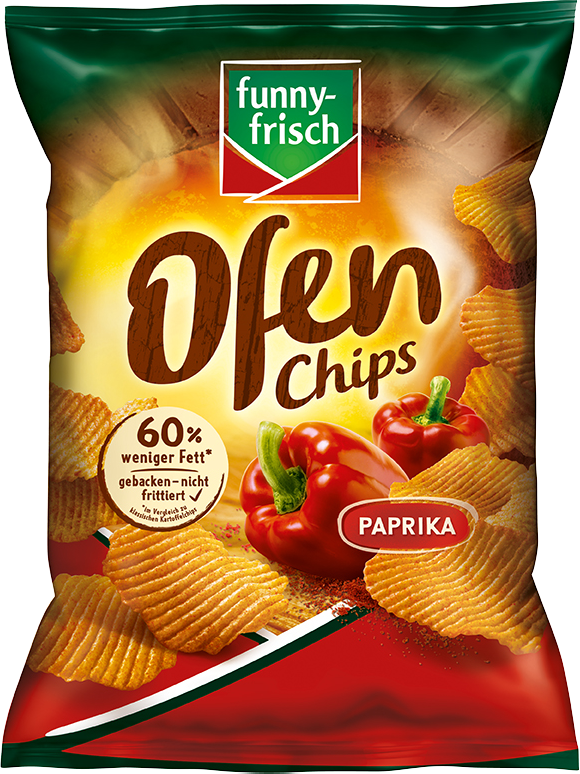 funny-frisch Ofenchips Paprika 125g