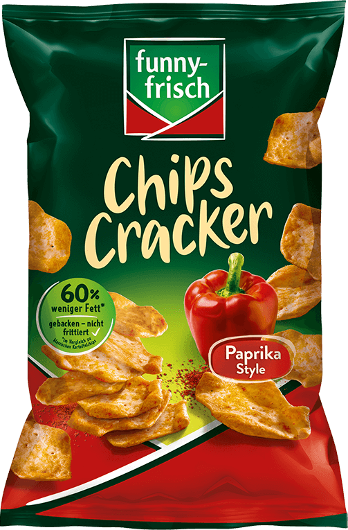 funny-frisch Chips Cracker Paprika 90g