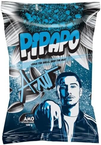 PIPAPO Amo geröstete Sonnenblumenkerne mit Salz 100g