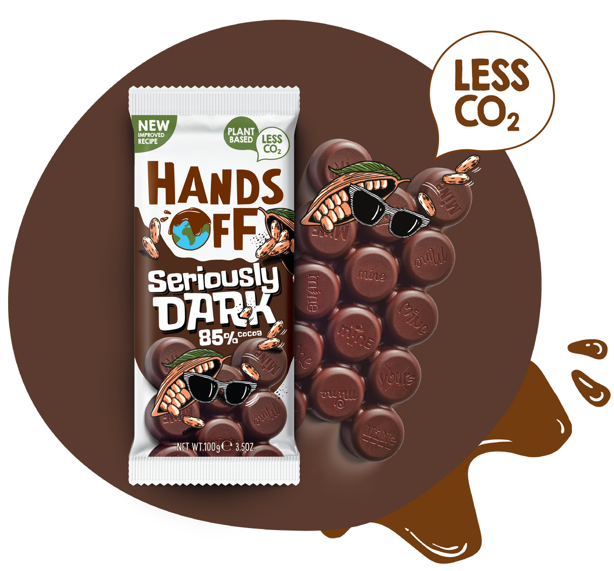 Hands Off Seriously Dark 100g