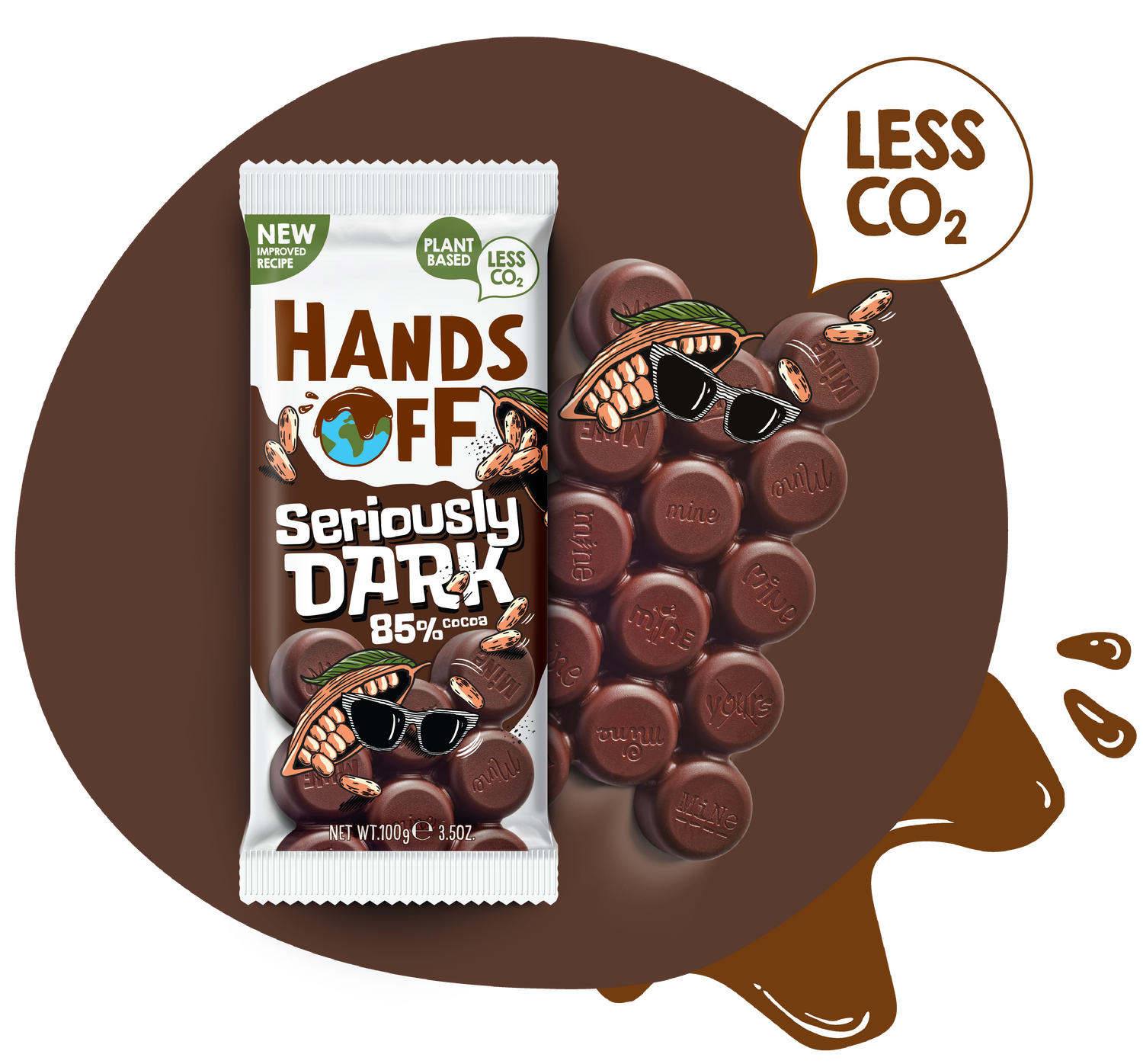 Hands Off Seriously Dark 100g