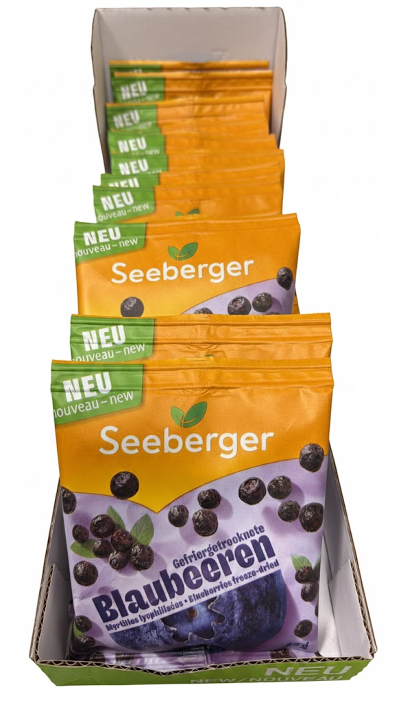Seeberger Gefriergetrocknete Blaubeeren 15g