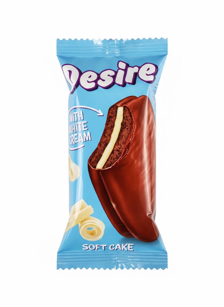 Desire Soft Cake - White Cream 50g