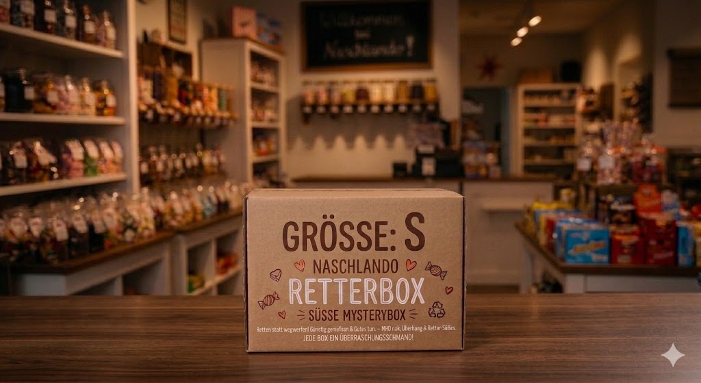 RETTERBOX - Mystery Box - Fruchtgummi und Schokolade