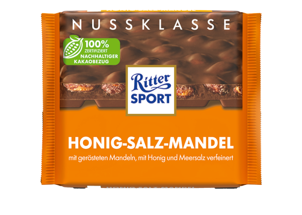 Ritter Sport Nussklasse Honig-Salz-Mandel 100g