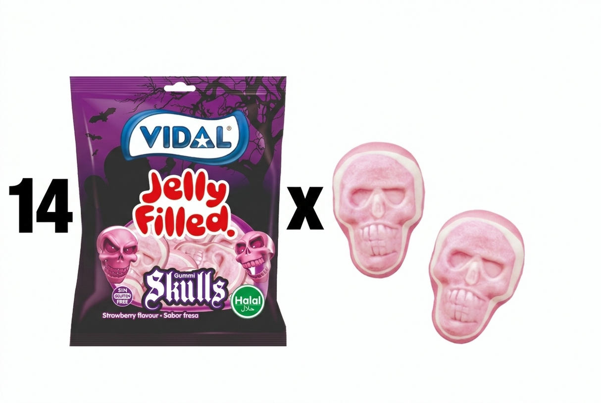 Vidal HALAL gefüllte Schädel 90g