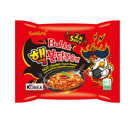 Samyang Buldak Ramen Hot Chicken Double Spicy 5x140g - MHD 24.07.2025