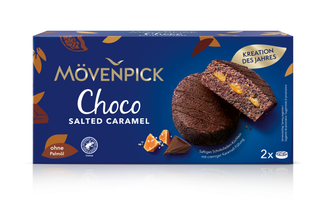 Mövenpick Choco Salted Caramel mini Törtchen 2x 55 g