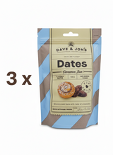 Dave & Jons Dates Cinnamon Bun 125g