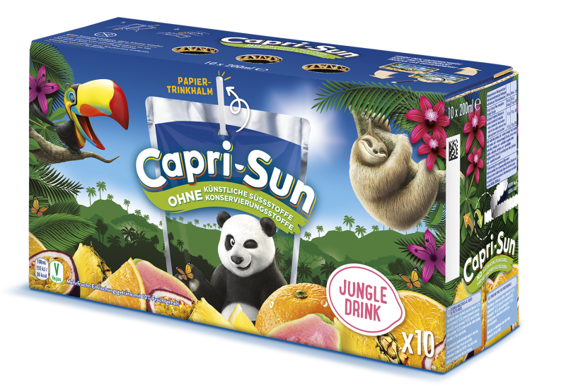 Capri Sun Jungle Drink 10x200ml