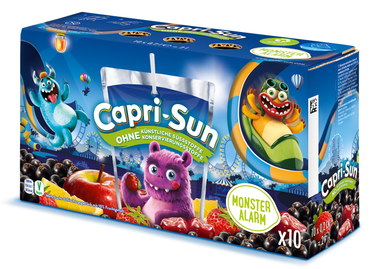 Capri Sun Monster Alarm 10x200ml