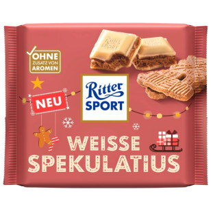 Ritter Sport Winter Weisse Spekulatius 100g