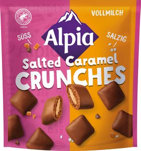 Alpia Salted Caramel Crunches 140g