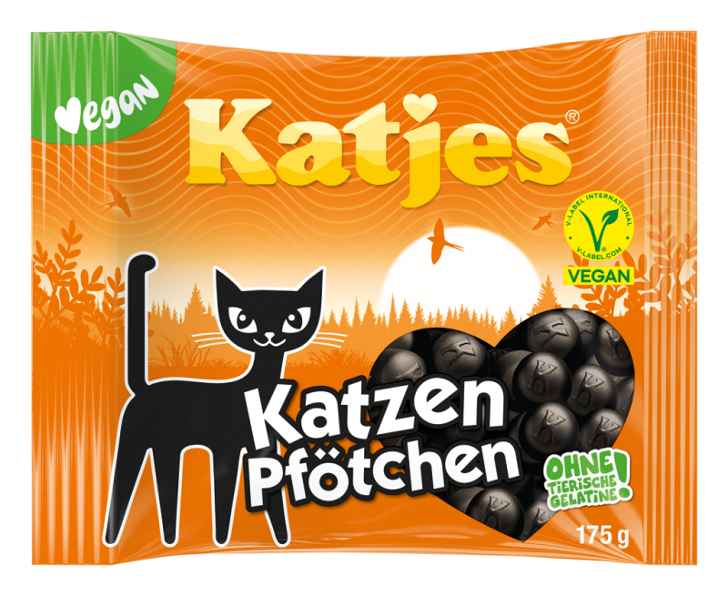 Katjes Katzen Pfötchen 175g