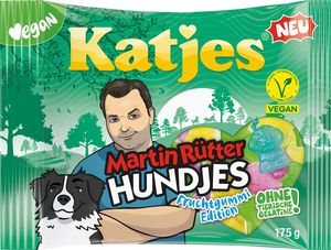 Katjes Martin Rütter Hündjes Fruchtgummi 175g