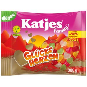 Katjes Family Glücksherzen 300g