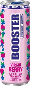 Booster Virgin Berry Energy Drink zero 330ml