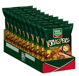 funny-frisch Kruspers Honig & Senf Style 120g - MHD 19.01.2026