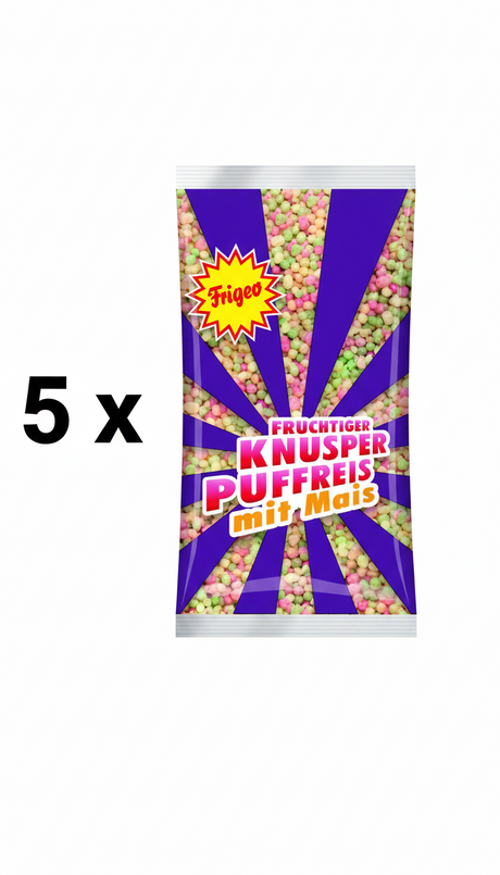 Frigeo Knusper Puffreis mit Mais 80g