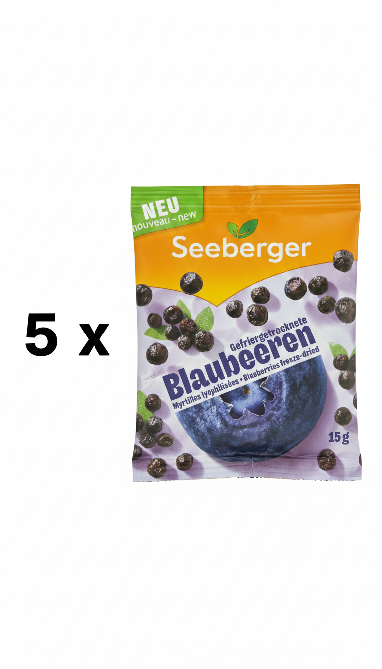 Seeberger Gefriergetrocknete Blaubeeren 15g