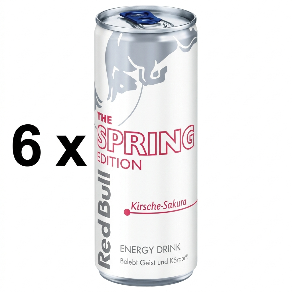 Red Bull Energy Drink Spring Edition Kirsche-Sakura 250ml