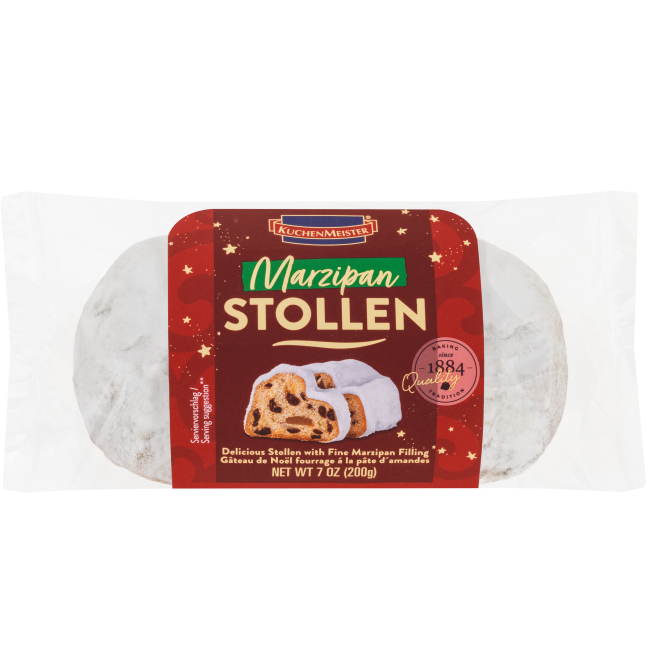 KuchenMeister Marzipan Stollen 200g