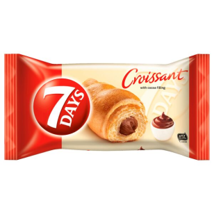 7DAYS Croissant mit Kakaocremefüllung