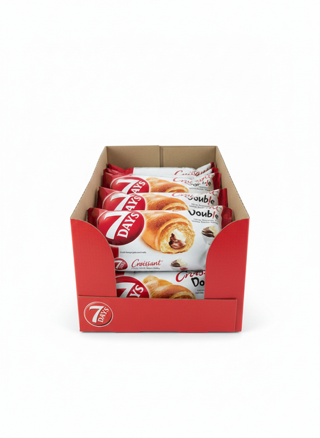 7DAYS Double Croissant mit Kakao-Vanille