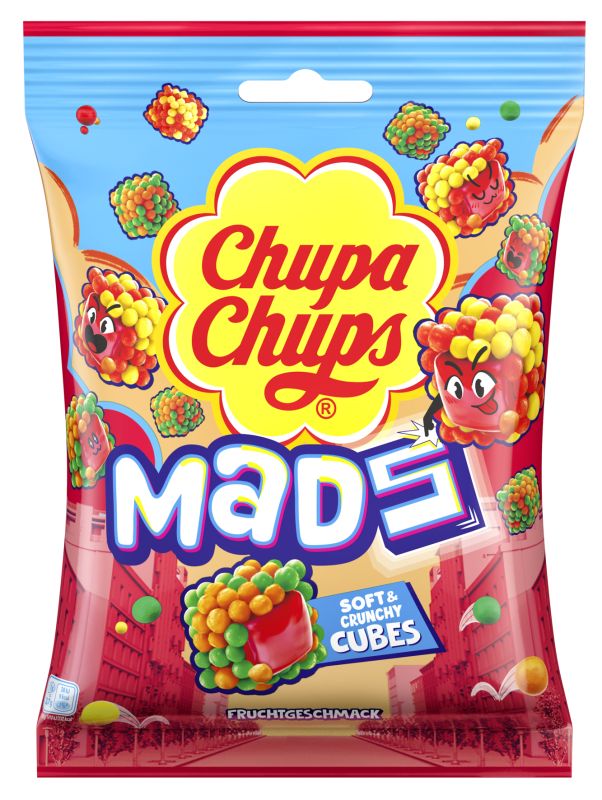 Chupa Chups Mads Fruits 115g