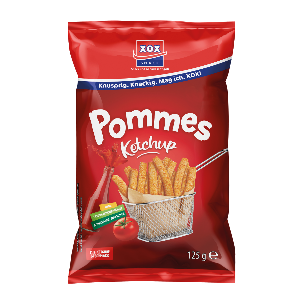 XOX Pommes frites Ketchup 125g