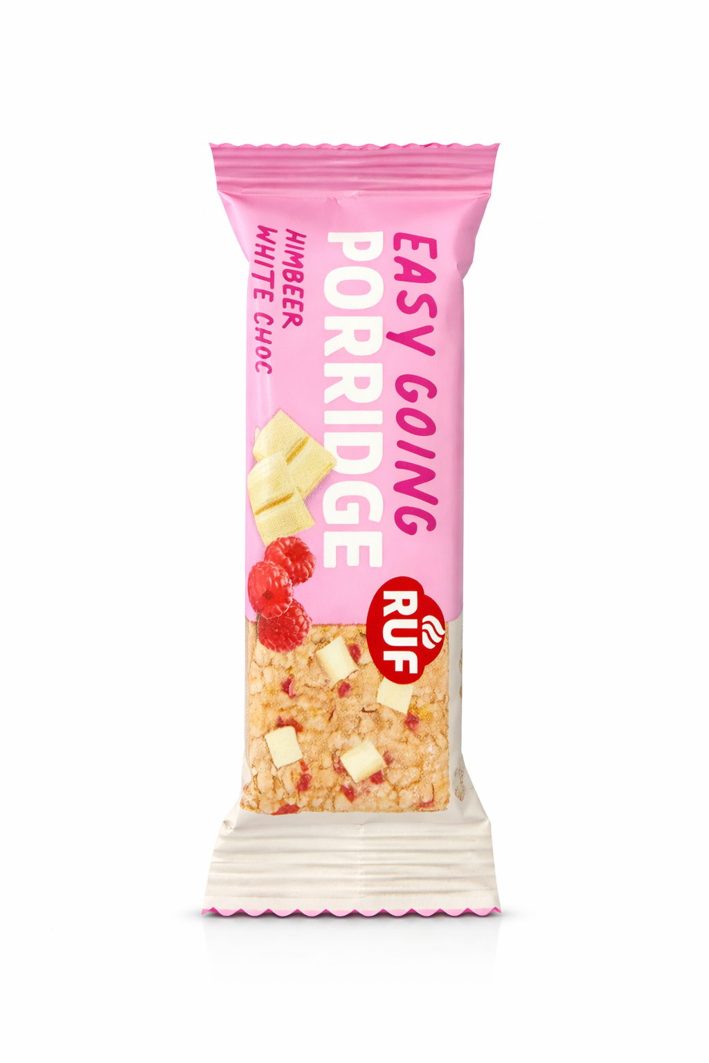 RUF Easy Going Porridge Himbeer White Choc 40g
