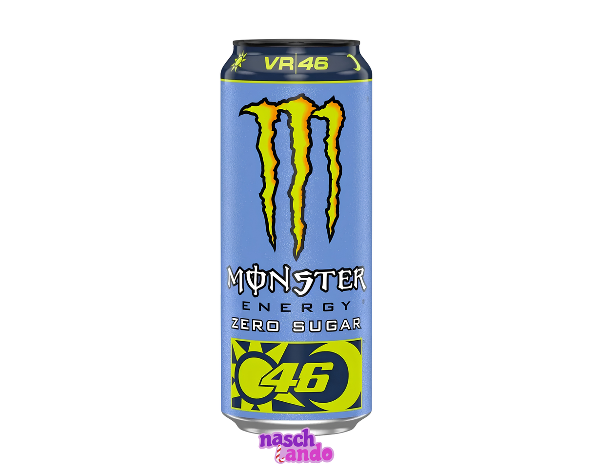 Monster Energy VR46 Zero Zucker 500ml Valentino Rossi