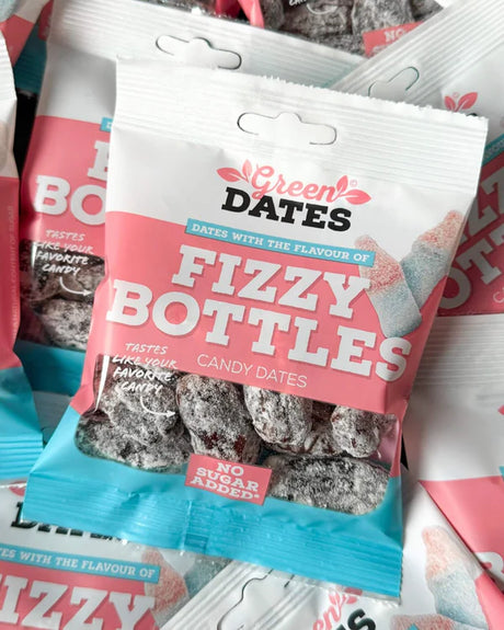 Green Dates Fizzy Bottles 90g