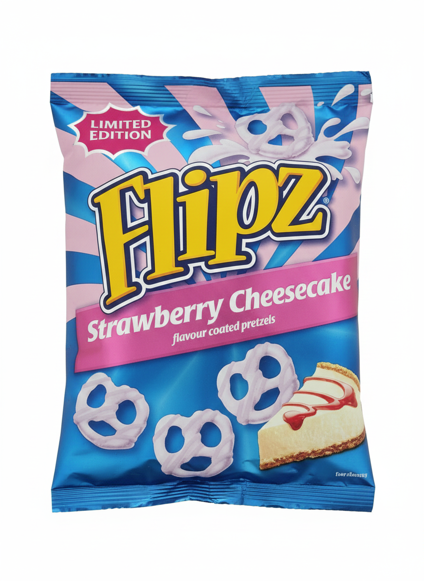 MHD Flipz Strawberry Cheesecake 90g - MHD 13.06.2026