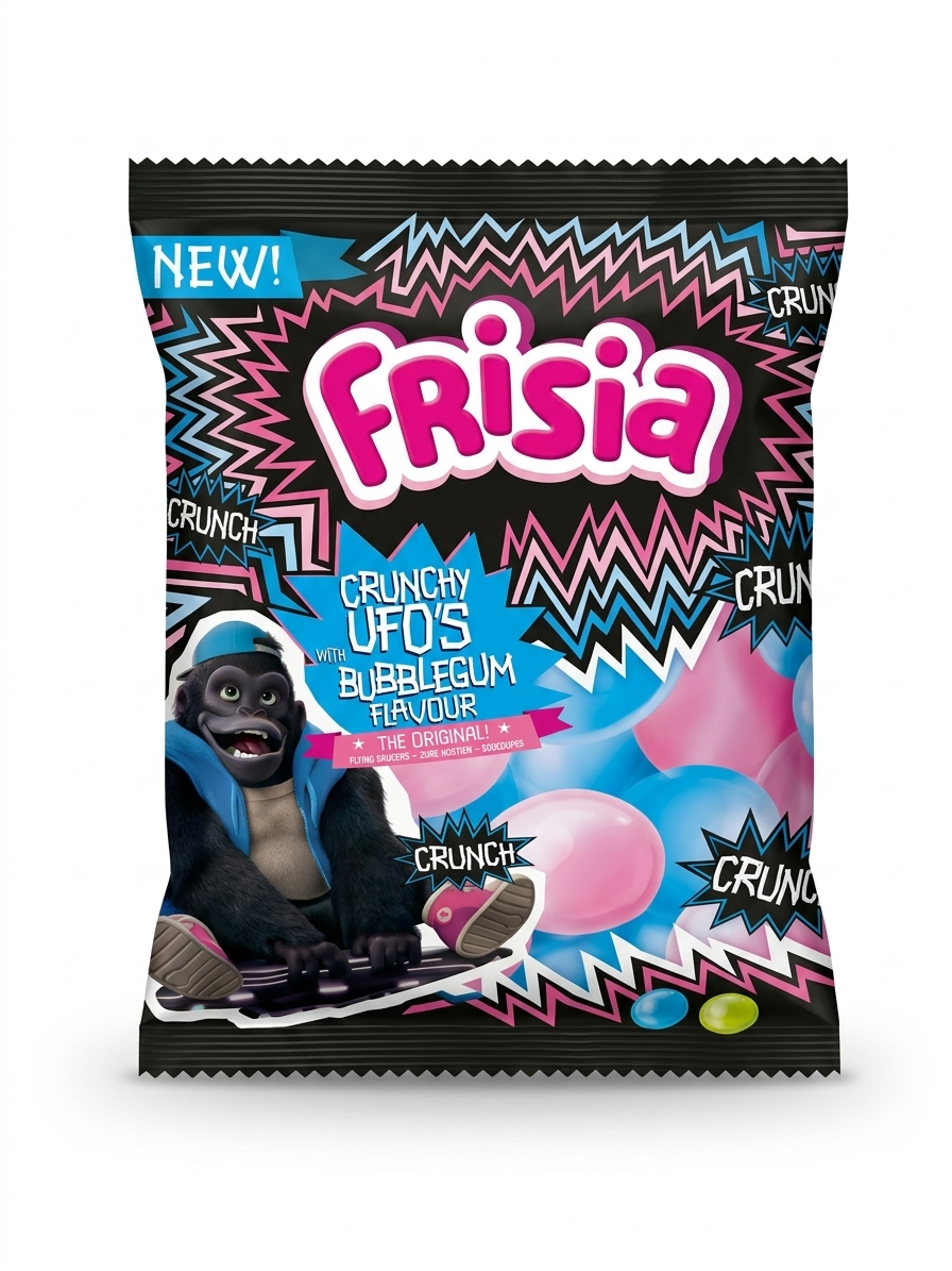 Frisia Crunchy Ufo's Bubblegum 36 g