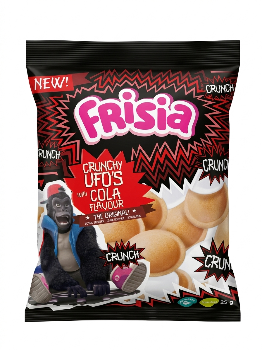 Frisia Crunchy Ufo's Cola 36 g