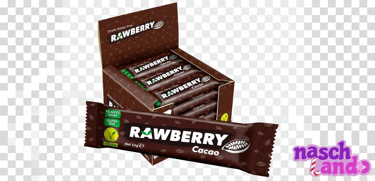 RAWBERRY Kakao 33g Fruchtriegel