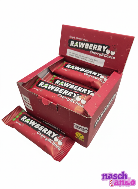 Rawberry Cherry & Choco 33g Fruchtriegel