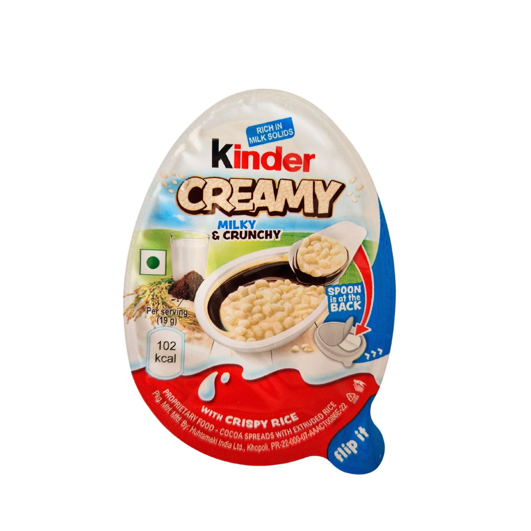 kinder Creamy Milky & Crunchy
