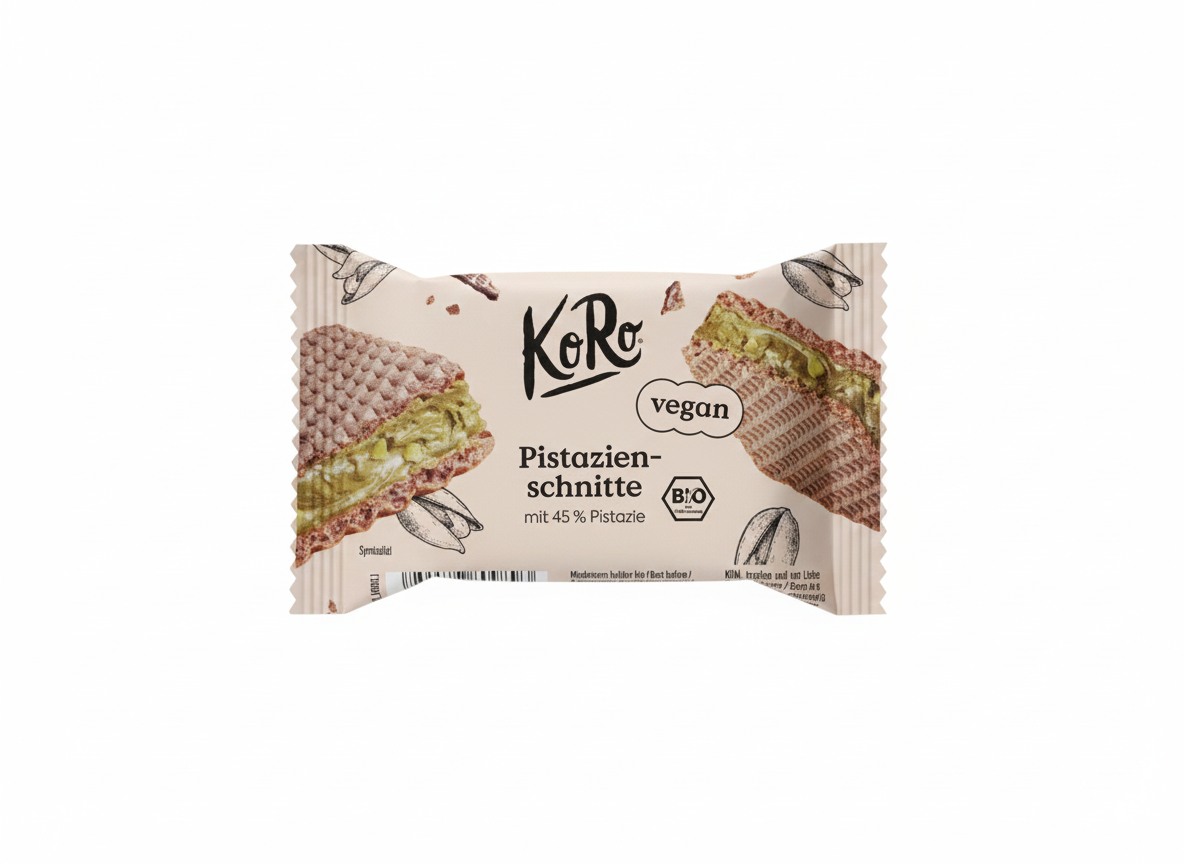 KoRo Bio Pistazienschnitte mit 45 % Pistazie 22g