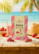 Dave & Jons Dates Strawberry Milkshake 125g
