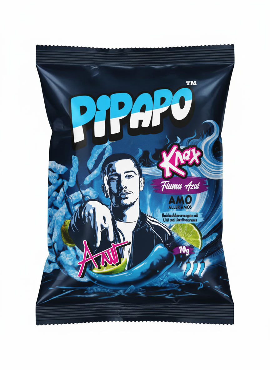 PIPAPO Amo Knax Flama Azul 70g