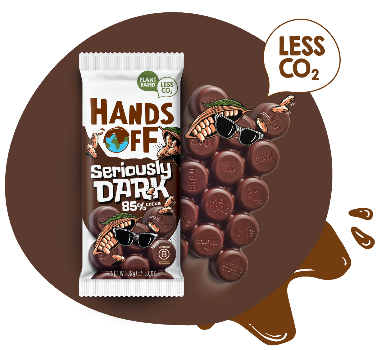 Hands Off Seriously Dark 85g