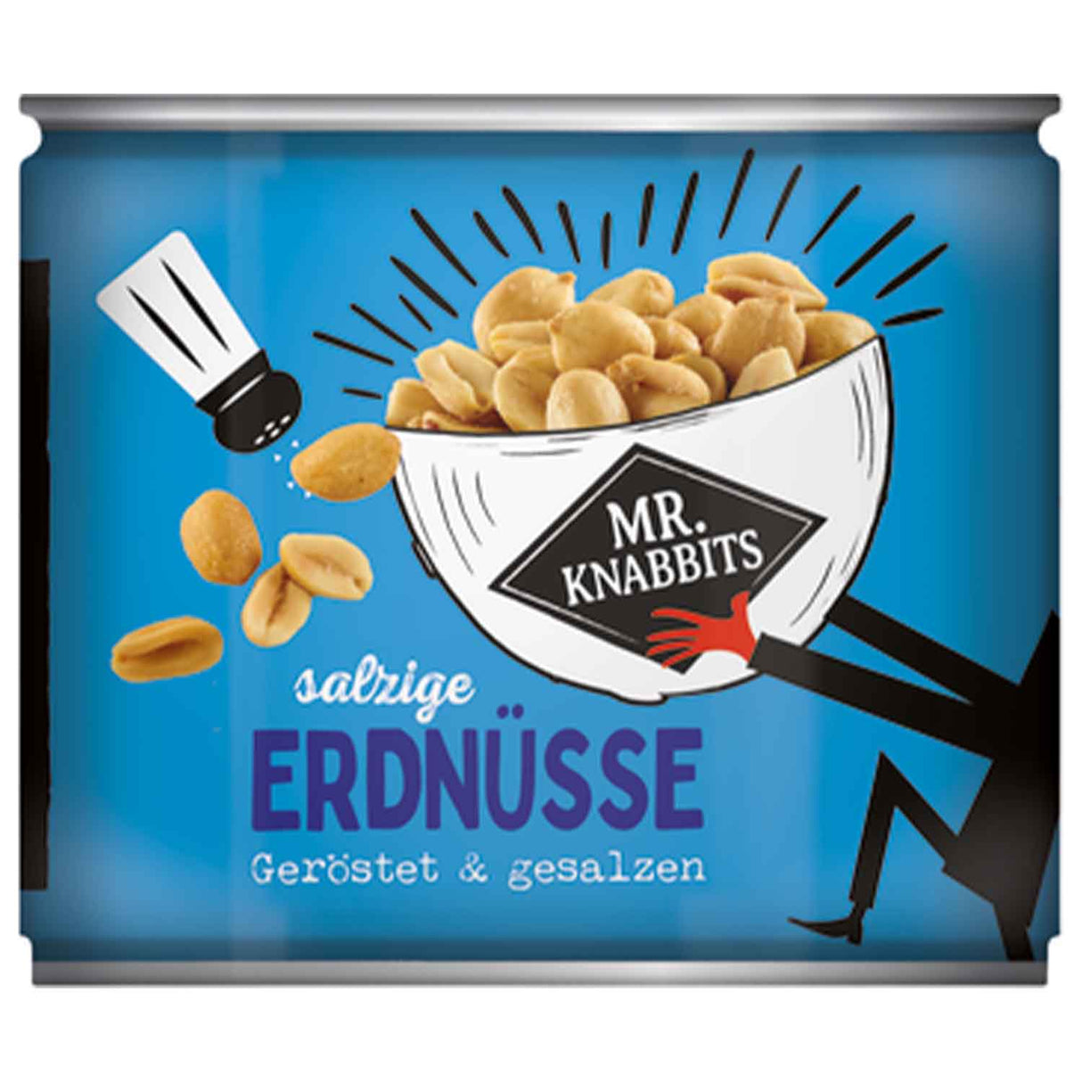 Mr.Knabbits Erdnüsse geröstet & gesalzen 200g