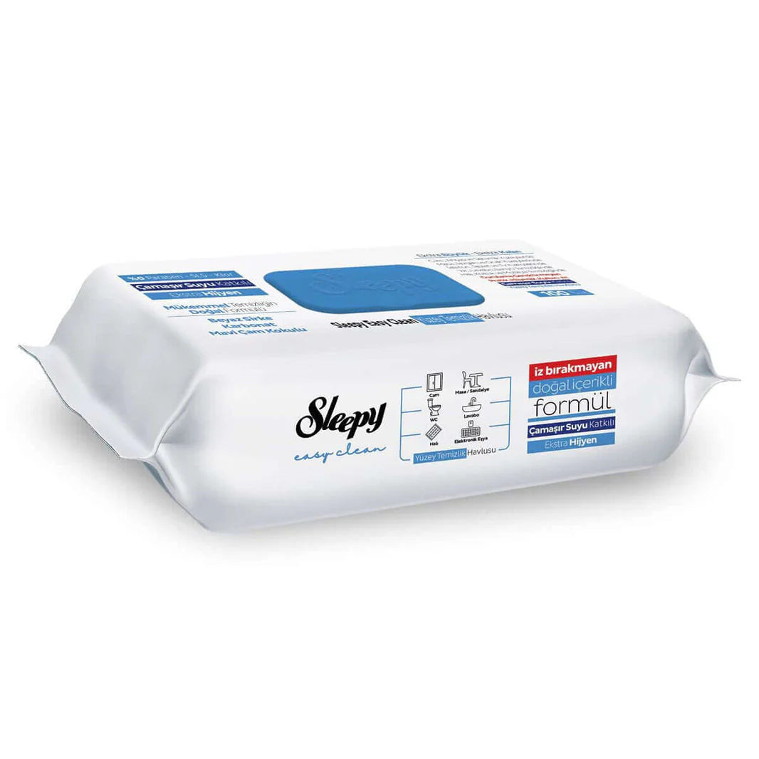 Sleepy Allzweckreinigungstücher Easy Clean Blau - 100er Bleichzusatz