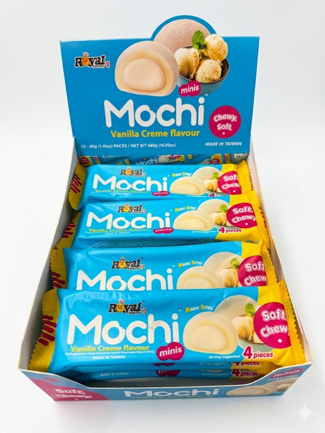 Royal Family Mochi Vanille Snack Chewy Soft 40g